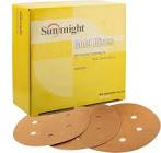 полоска  SunMight  GOLD B312T 81х133мм на липучке 8 отв, золотистая,  P120 05908