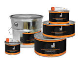 Шпатлевка JETA PRO ALU 5544 с добавлением Алюминия 4 кг + отвердитель 5544/4