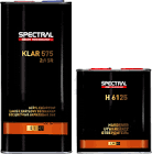 Лак акриловый SPECTRAL KLAR 575 устойчивый к царапинам SCRATCH RESISTANT (SR) прозрачный 2К1 банка 1 литр без отвердителя 