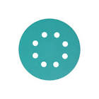 круг  Roxel Pro  шлифовальный ROXTOP FILM 150мм на липучке, 15 отв, синий P80   100 / 800 шт. 152206