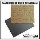 бумага наждачная  SunMight  сухая в листках (230 х 280)мм, зеленый, P280 12113