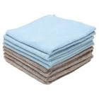 салфетка из микрофибры СЕРАЯ для полироли HANKO 400 х 400 мм  двухсторонняя (длинна ворса 2мм/6мм) MC-G