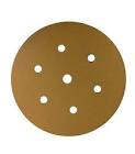 круг  SunMight  шлифовальный  B312V d=150мм на липучке, 7 отв, золотистый, Р600 52618