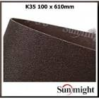 Шлифовальная лента R155 100х610мм,  P 240  арт.   SunMight 