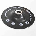 оправка  Roxel Pro  для фибровых кругов 125мм, жёсткая, ребристая M14 110944