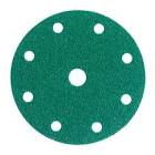 круг абразивный "3М" зелёный на липучке   9 отв. Р80 00315