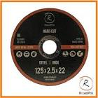 круг  Roxel Pro  отрезной ROXTOP HARD CUT 125 x 1.0 x 22мм, Т41, нерж.сталь, металл   50 / 500 шт. 105243