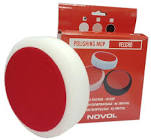 круг полировальный  белый  на липучке, Novol VELCRO POLISHING MOP 39821
