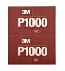 лист  3M  Hookit™ абразивный, гибкий, Р1500, 170мм х 140мм 34343