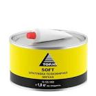 шпатлевка полиэфирная EINS SOFT мягкая (желтая), банка 1,6кг 202030