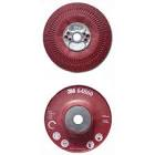 оправка  3M   для фибровых кругов ребристая, 115мм 64860