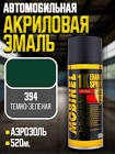 автоэмаль  Helios  алкидная, т.зеленая 394   1л. 394