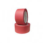 лента малярная маскировочная RoxelPro СКОТЧ 3580 высокая адгезия 80 градусов красная 40 м x 48 мм 311699