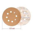 круг  SunMight  шлифовальный B312TV d=125мм на липучке, 8 отв, золотистый, P1000 58120