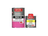 грунт акриловый NOVOL 330 TRIO с антикоррозийными добавками 5К1 банка 1 литр + отвердитель 0,2 литра БЕЛЫЙ 37331