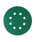 круг  SunMight  шлифовальный L312TV d=125 мм. на липучке, 8 отв, зелёный, P1000 53220