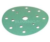 круг  SunMight  шлифовальный FILM L312T+ 150мм на липучке, 7 отв, зелёный, P 800  ( 100 / 800 ) 52019