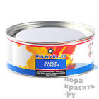 шпатлевка  Multi Fuller  полиэфирная, с углеволокном (чёрная), 1,7 кг. 