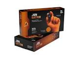 перчатки нитриловые JETA NATRIX290 черные M/8 длина 240мм пачка 50 штук 050NATRIX240-BL-08-M