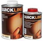 лак акриловый HS QuickLine двухкомпонентный, 1л QC-7400/S1