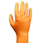 перчатки нитриловые JETA NATRIX240 оранжевые XL/10 длина 240мм пачка 50 штук 050NATRIX240-OR-10-XL