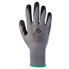 Перчатки Jeta Safety вязаные защитные с полиуретановым покрытием упак 12 пар ЧЕРНЫЕ L JP011b/L