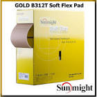 лента  SunMight  шлифовальная B312T в рулонах 115ммx50м, золотистая, P240 30312