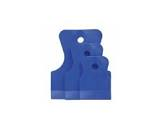 шпатель  INP   резиновый белый 7х10 см. 23003