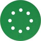 полоска  SunMight  шлифовальная  L312TV 70х125мм на липучке 8 отв, зелёная, P150 56309