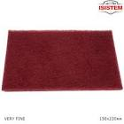 скотч-брайт RoxelPro нетканный абразивный метериал для ручной шлифовки лист 150х230мм A VFN БОРДОВЫЙ 126713