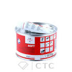 шпатлевка полиэфирная CarSystem наполняющая  Soft, цвет: бежевый 0,9кг  + отвердитель 130.853