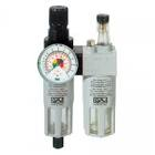 фильтр масло-влагоотделитель тонкой очистки  GAV , сманометром-регулятором 