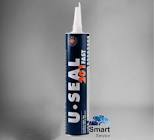 Клей герметик стекольный FORMEL PU FAST windowshield sealant 2 часа быстрый картридж 310мл 