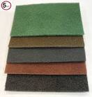 скотч-брайт RoxelPro нетканный абразивный метериал для ручной шлифовки лист 150х230мм A MED КОРИЧНЕВЫЙ 126710