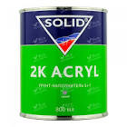 331.2504 SOLID2K ACRYL (2500+500мл) - наполнительный грунт 5+1, цвет: черный (в комп. с отвердит.) 331.2504