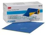 листы  3M  гибкие абразивные  в рулонах, 13,9 см х 11,4 см,P2000, 20 листов в рулоне 35116
