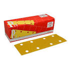 полоса  SunMight  шлифовальная B312TV 70х198мм на липучке без отв, золотистая , Р320 65214