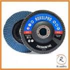 круг  Roxel Pro  лепестковый быстросъемный ROXTOP 75мм, цирконат, Р40   10 / 500 шт. 111523