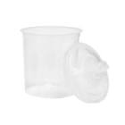 стакан JETA PRO JPPS одноразовый эластичный бачок J- PPS для краскопульта с крышкой и фильтром 125мкм  600мл 596602