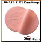 круг  SunMight  гибкий шлифовальный SUNFLEX SUNFLEX L210T 150мм на липучке, 15 отв., оранжевый,  P1500 60622