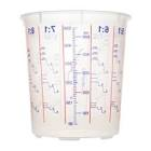 382.0651 SOLID MIXING CUP COVER крышка для мерной емкости 650 мл (116.11) 382.0651