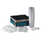 набор  3М  PPS (стаканы - 25, крышки со встроенным фильтром (200 мкм)- 25,  колпачки ), большие 16024