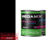 автоэмаль акриловая  Normax , черная  601  1л. 