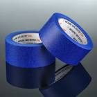 лента малярная маскировочная RoxelPro СКОТЧ 3580 высокая адгезия 80 градусов синяя 40 м x 24 мм 311706