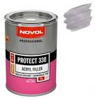 грунт акриловый NOVOL 330 TRIO с антикоррозийными добавками 5К1 банка 1 литр + отвердитель 0,2 литра СЕРЫЙ 37311
