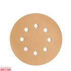 круг  SunMight  шлифовальный B312TV d=125мм на липучке, 8 отв, золотистый, P600 58118