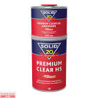 322.1500.N SOLID PREMIUM CLEAR HS (1000+500мл) - 2K лак системы HS (в комп. с отвердит.) NEW FORMULA 322.1500.N
