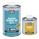 лак 494 PRO HS 2К с отвердителем 2:1  Body , 1,0 л. 