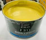 шпатлевка полиэфирная мягкая Body PRO F211 Soft светло-желтая 1 кг 211.03.0000.1