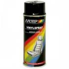 акриловая ЧЕРНАЯ эмаль  Motip , для покраски элементов салона автомобиля из натуральной и искусственной кожи, виниловых и пластиковых материалов, 200 мл. 04230BS